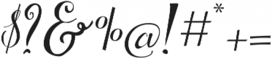 Belleflower Regular ttf (400) Font OTHER CHARS