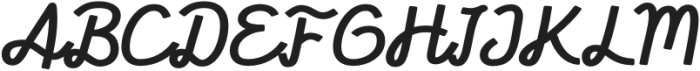 Bellenord Regular otf (400) Font UPPERCASE