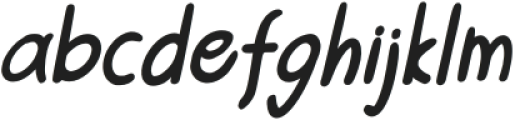 Bellfast Bold Italic otf (700) Font LOWERCASE