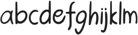 Bellfast Regular otf (400) Font LOWERCASE