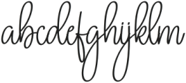 Bellina Signature Regular otf (400) Font LOWERCASE