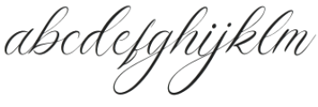 Bellinghearts otf (400) Font LOWERCASE