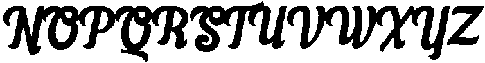 Bellique otf (400) Font UPPERCASE