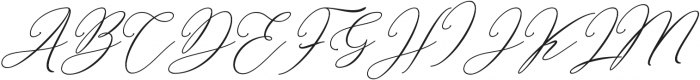 Bellisia Bold Italic otf (700) Font UPPERCASE