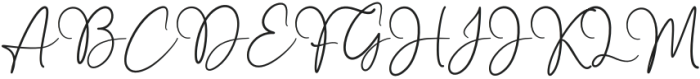 Bellissa Signature otf (400) Font UPPERCASE