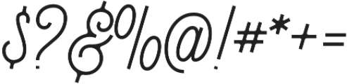 Bellonion otf (400) Font OTHER CHARS