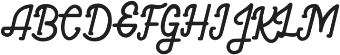 Bellyrus-Regular otf (400) Font UPPERCASE