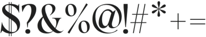 Belma Regular otf (400) Font OTHER CHARS