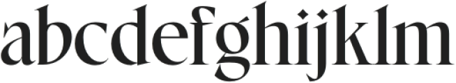 Belma Regular otf (400) Font LOWERCASE