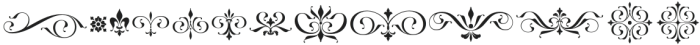 Belmantia Ornament otf (400) Font LOWERCASE