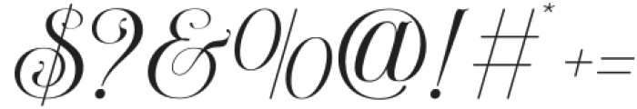 Belmantia Script otf (400) Font OTHER CHARS