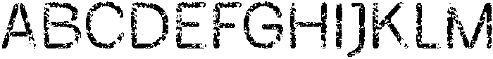 BelmeinRoundedStamp-Regular otf (400) Font UPPERCASE