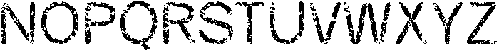 BelmeinRoundedStamp-Regular otf (400) Font UPPERCASE