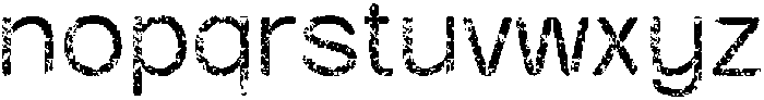 BelmeinRoundedStamp-Regular otf (400) Font LOWERCASE
