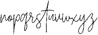Belmont otf (400) Font LOWERCASE