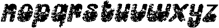 Belony Stamp Italic otf (400) Font LOWERCASE