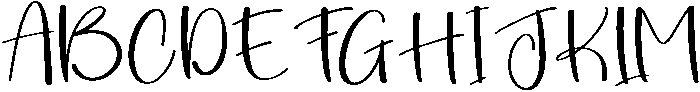 Belove Regular otf (400) Font UPPERCASE