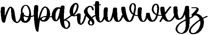 Belove Regular otf (400) Font LOWERCASE