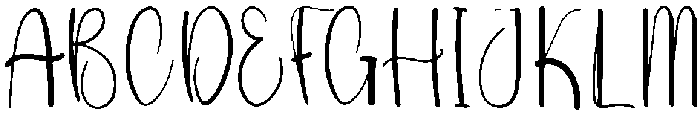 Beloved Regular otf (400) Font UPPERCASE
