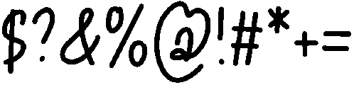 Beloved Regular otf (400) Font OTHER CHARS