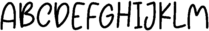 Beloved Regular otf (400) Font UPPERCASE