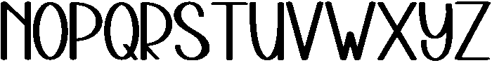 Beloved Regular otf (400) Font LOWERCASE