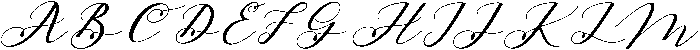 Beloved Script otf (400) Font UPPERCASE