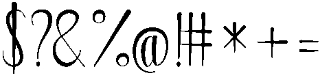Beloved otf (400) Font OTHER CHARS