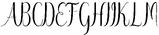 Beloved otf (400) Font UPPERCASE