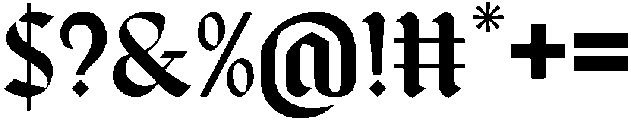 Beltino Regular otf (400) Font OTHER CHARS
