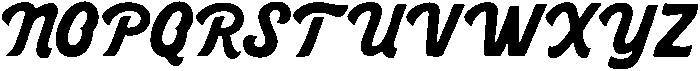 Belvona Medium otf (500) Font UPPERCASE