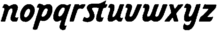 Belvona Medium otf (500) Font LOWERCASE