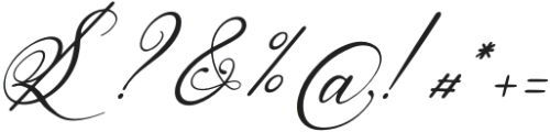 Bemdayni Italic otf (400) Font OTHER CHARS