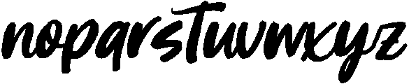 Bemhila Italic otf (400) Font LOWERCASE