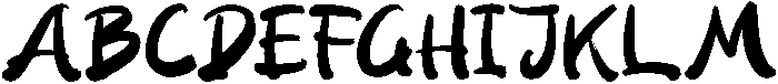 Bemhila otf (400) Font UPPERCASE