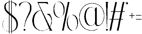 Bemine-Regular otf (400) Font OTHER CHARS