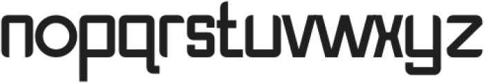 Bemon Regular otf (400) Font LOWERCASE