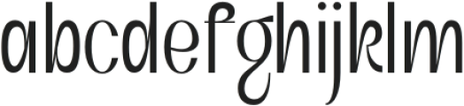 Bemona otf (400) Font LOWERCASE