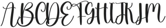 Bemonade Regular otf (400) Font UPPERCASE