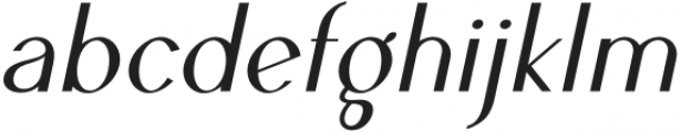 Ben Light Italic otf (300) Font LOWERCASE