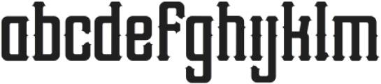 Benchmark2-Regular otf (400) Font LOWERCASE