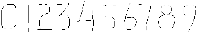 Bend Your Brain Line otf (400) Font OTHER CHARS