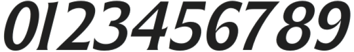Bendara Medium Italic otf (500) Font OTHER CHARS