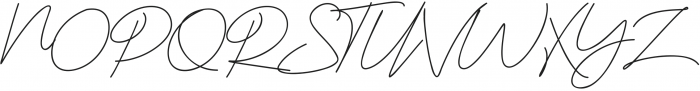 Bendungan Signature otf (400) Font UPPERCASE