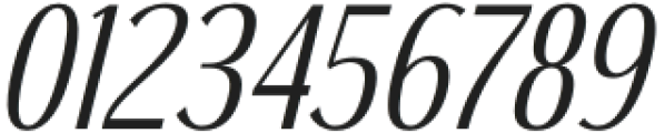 Benedict Sans Regular Italic otf (400) Font OTHER CHARS