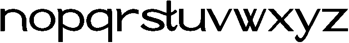 Benelist otf (400) Font LOWERCASE