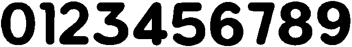 Bener Rounded Extra Bold otf (700) Font OTHER CHARS