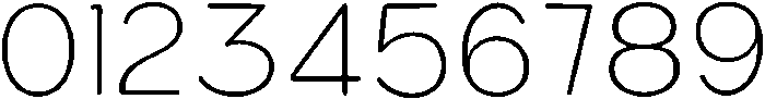 Bener Rounded Extra Light otf (200) Font OTHER CHARS