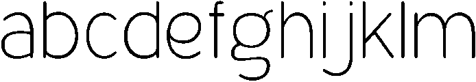 Bener Rounded Extra Light otf (200) FONT