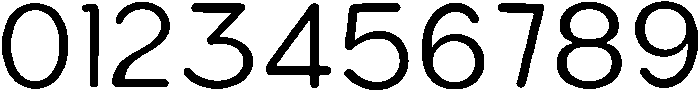 Bener Rounded Regular otf (400) Font OTHER CHARS